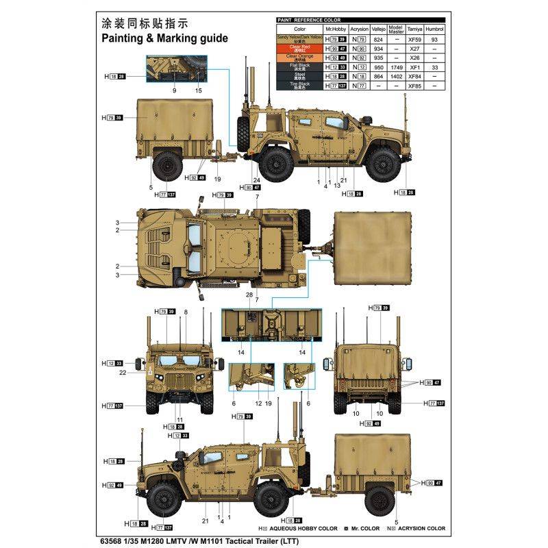M1280 LMTV With M1101 Tactical Trailer (LTT) – Image 6