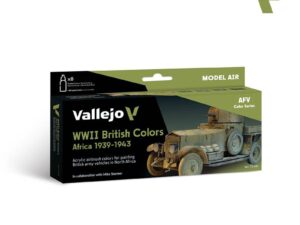 WWII British Colors Africa 1939-1943