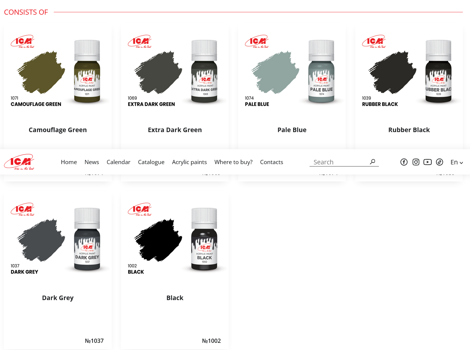 Acrylic paint set for Luftwaffe night bombers – Image 2