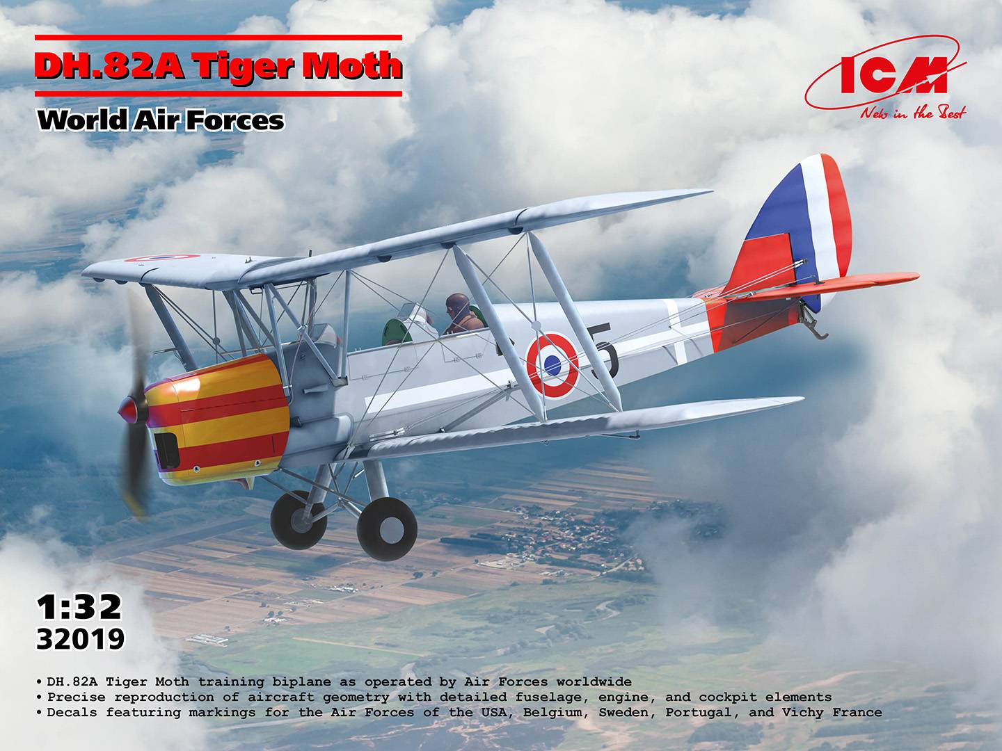 DH.82A Tiger Moth World Air Forces