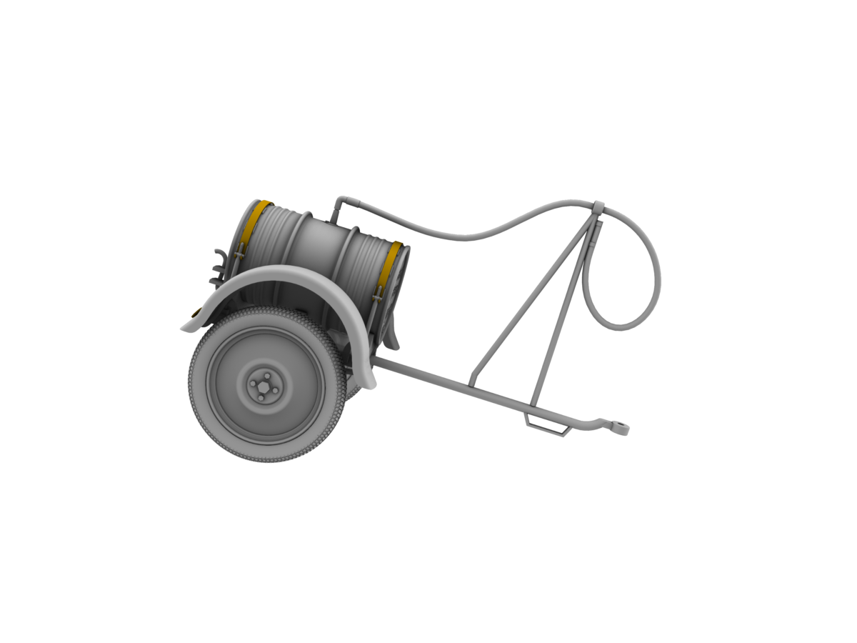 Small German Fuel Trailer – Image 4