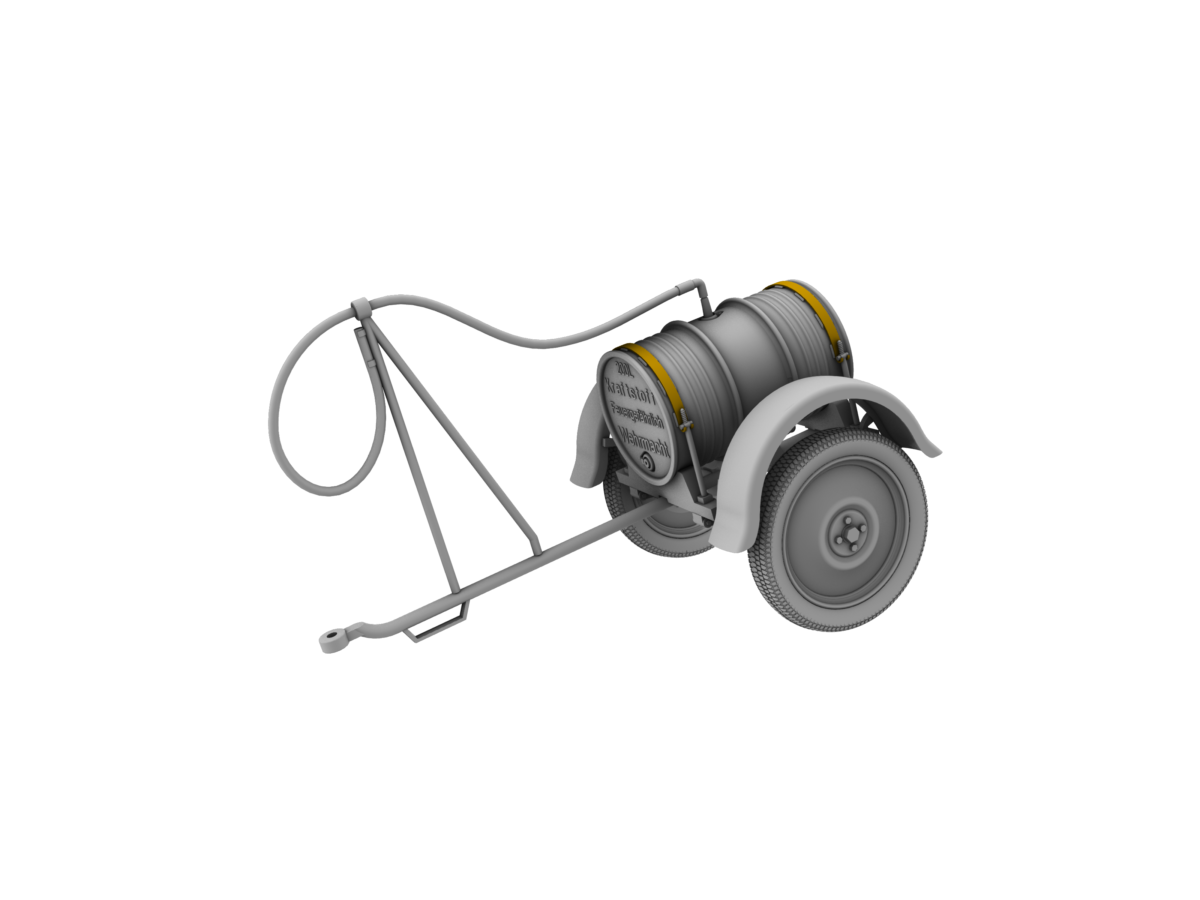 Small German Fuel Trailer – Image 8
