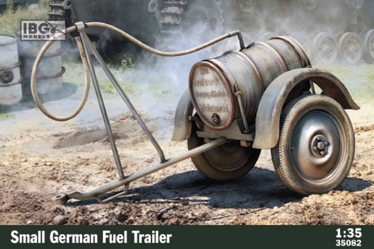 Small German Fuel Trailer