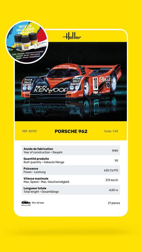 STARTER KIT Porsche 962 – Image 5
