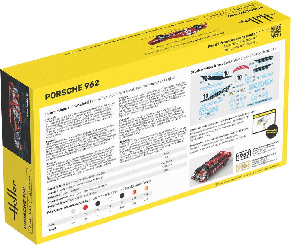 STARTER KIT Porsche 962 – Image 4