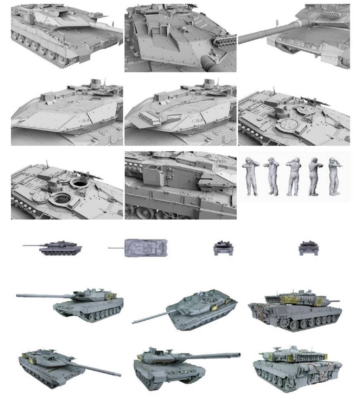 German MBT Leopard 2 A7V – Image 3