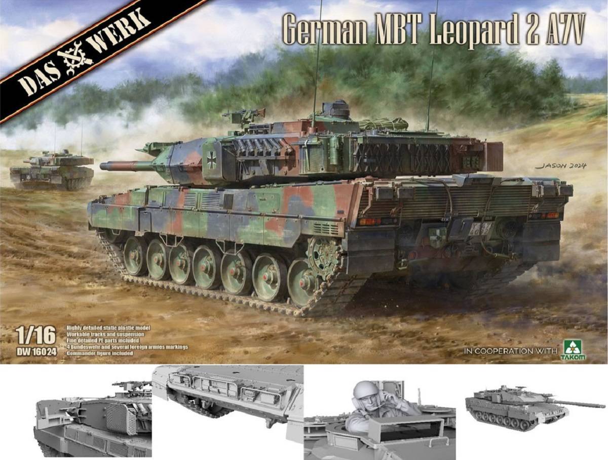 German MBT Leopard 2 A7V – Image 2