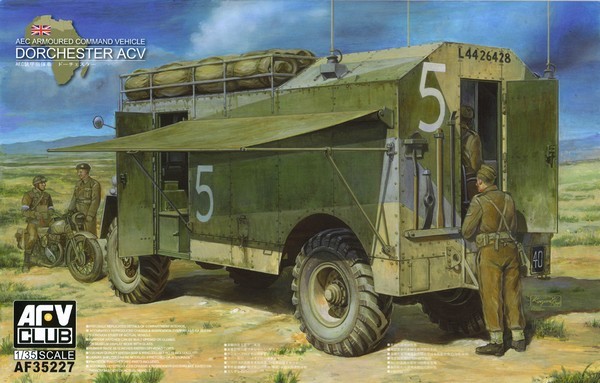 AEC Dorchester 4x4 ACV (intérieur complet)