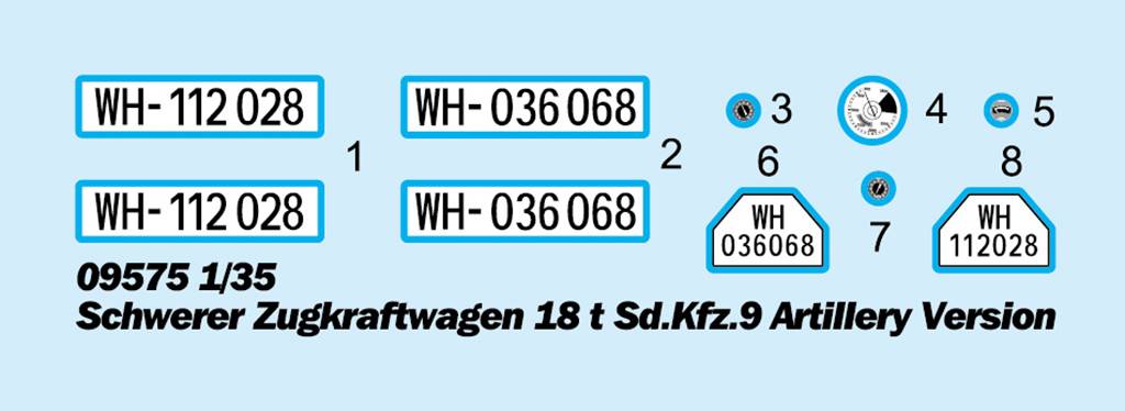 Schwerer Zugkraftwagen 18 t Sd.Kfz.9 Artillery Version – Image 10