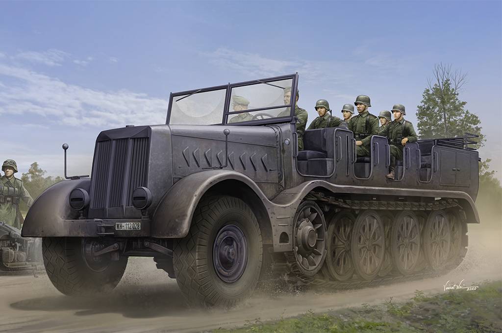 Schwerer Zugkraftwagen 18 t Sd.Kfz.9 Artillery Version – Image 11