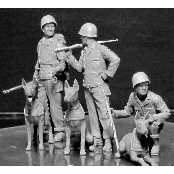Dogs in service in the US Marine Corps, WWII – Image 3