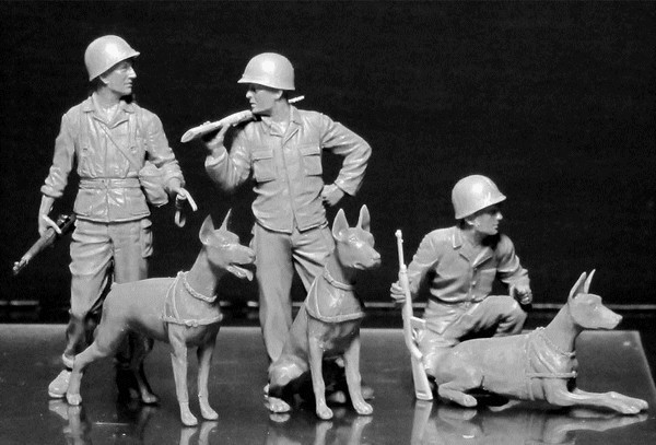 Dogs in service in the US Marine Corps, WWII – Image 4