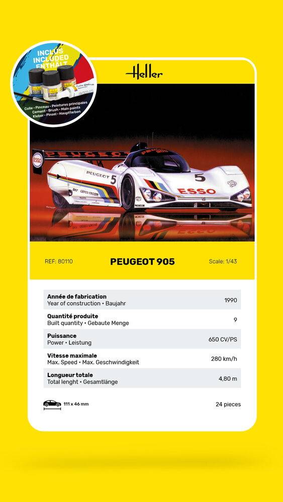 STARTER KIT Peugeot 905 – Image 3