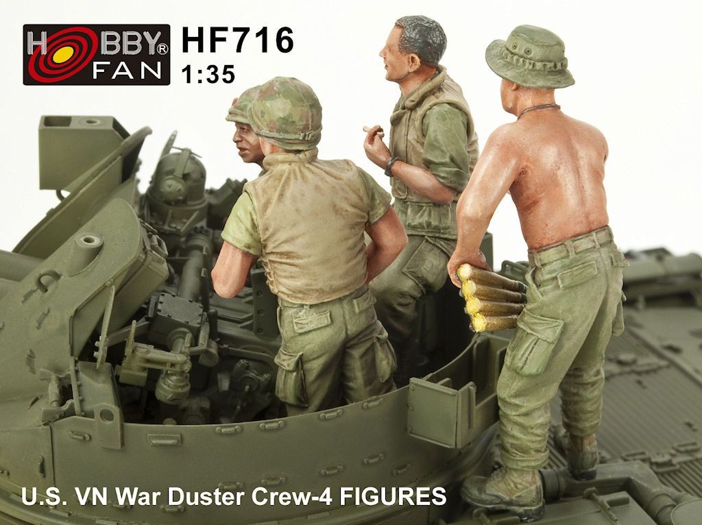 U.S. VN War Duster Crew-4 FIGURES – Image 2