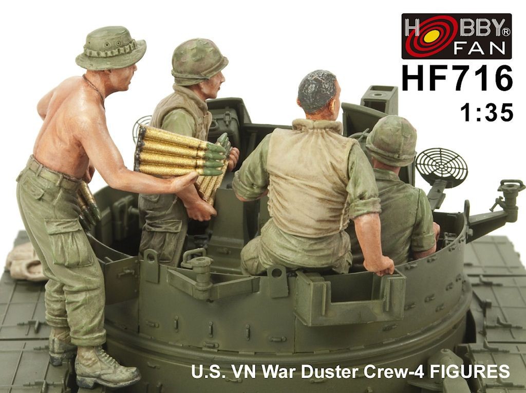 U.S. VN War Duster Crew-4 FIGURES – Image 3