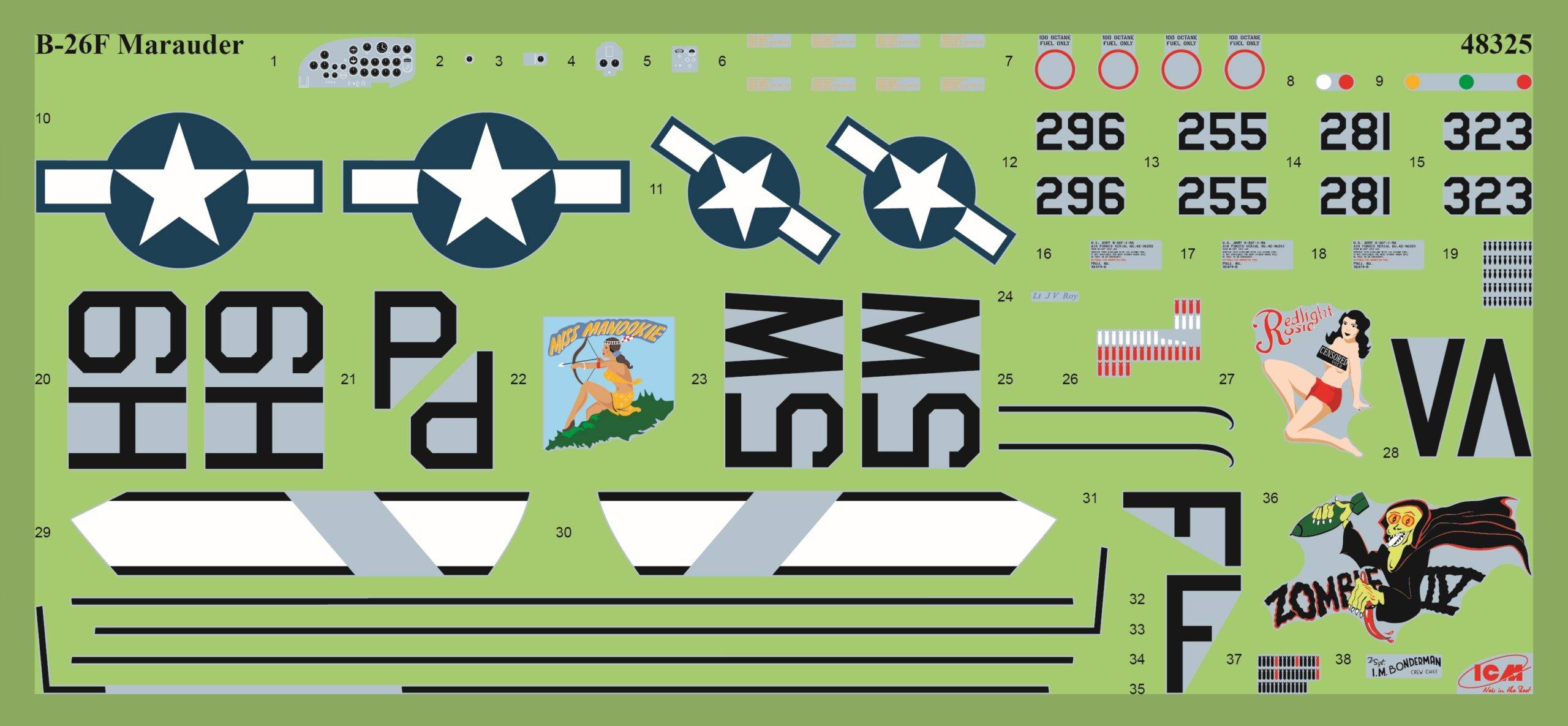 B-26F Marauder WWII American Bomber – Image 9