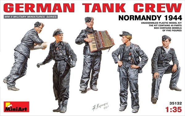 GERMAN TANK CREW (Normandy 1944)