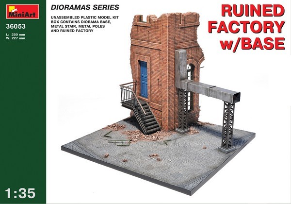 RUINED FACTORY w/BASE