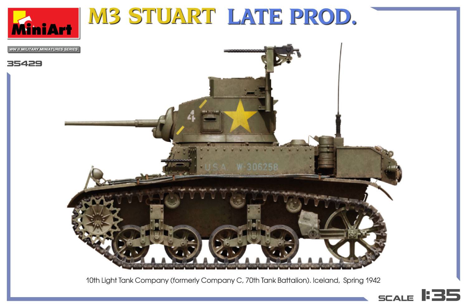 M3 STUART LATE PROD. INTERIOR KIT – Image 3