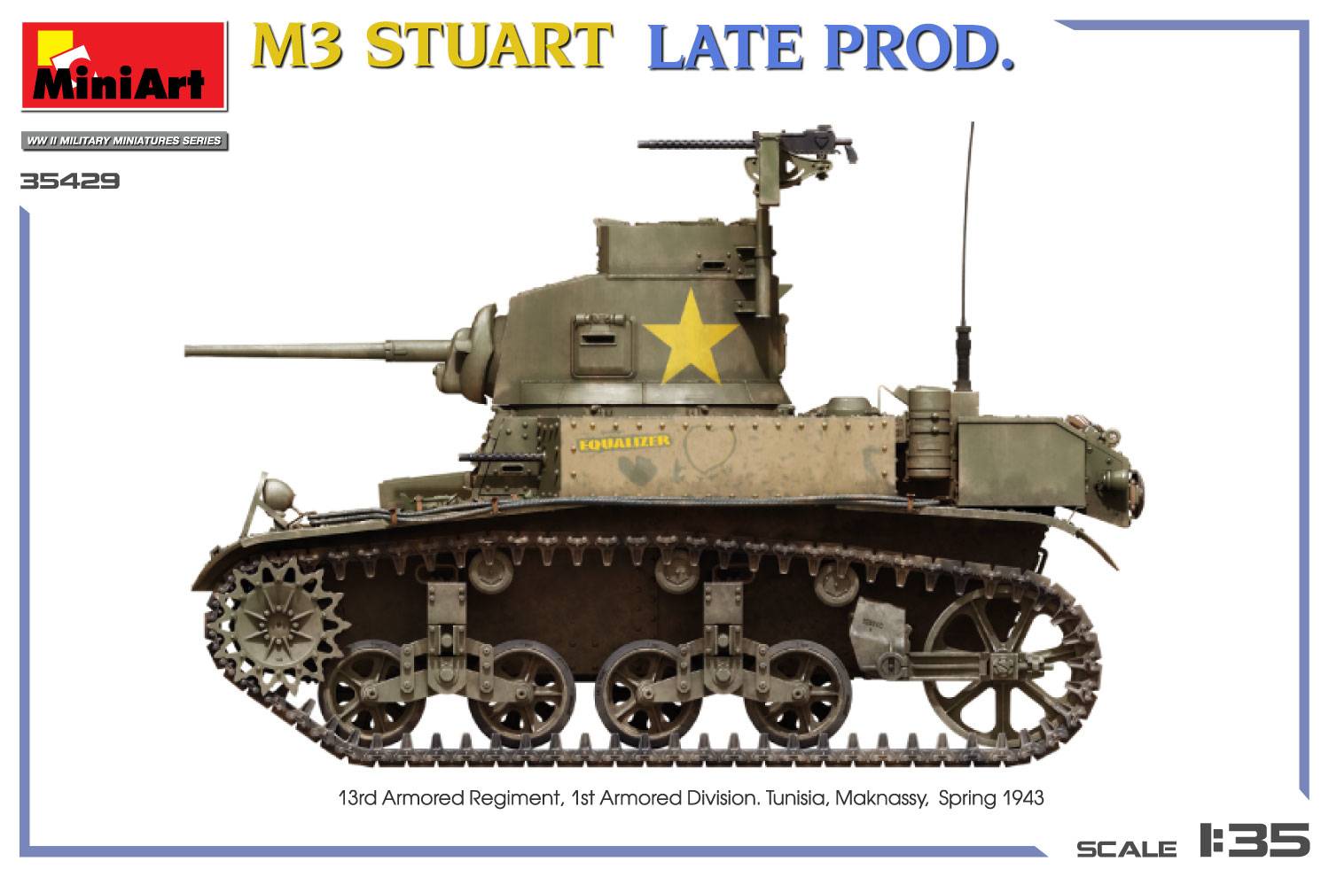 M3 STUART LATE PROD. INTERIOR KIT – Image 4