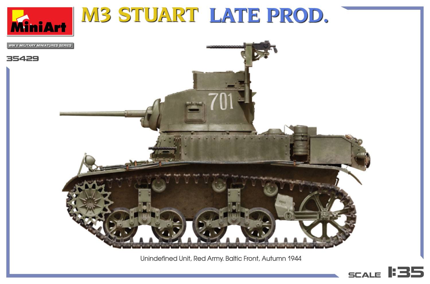 M3 STUART LATE PROD. INTERIOR KIT – Image 5