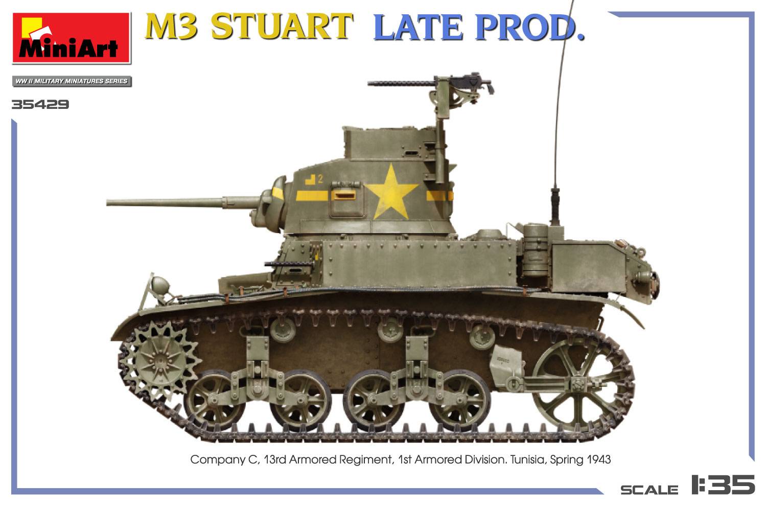 M3 STUART LATE PROD. INTERIOR KIT – Image 7