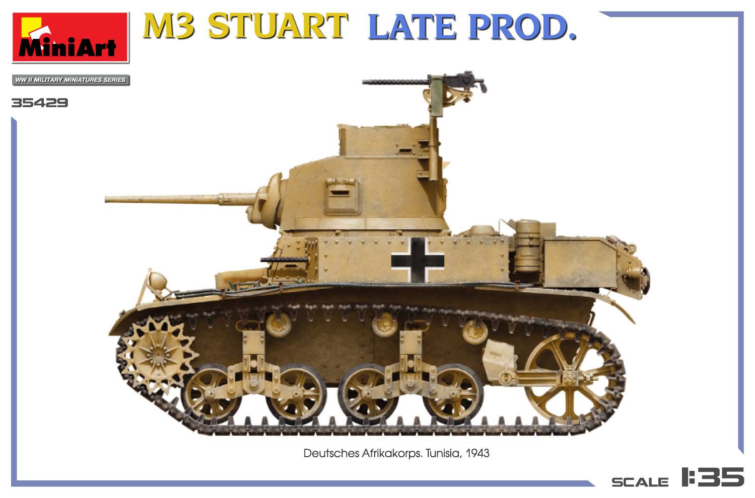 M3 STUART LATE PROD. INTERIOR KIT – Image 8