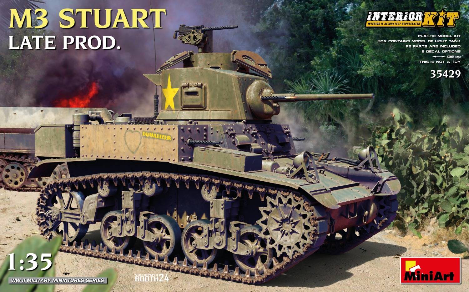 M3 STUART LATE PROD. INTERIOR KIT