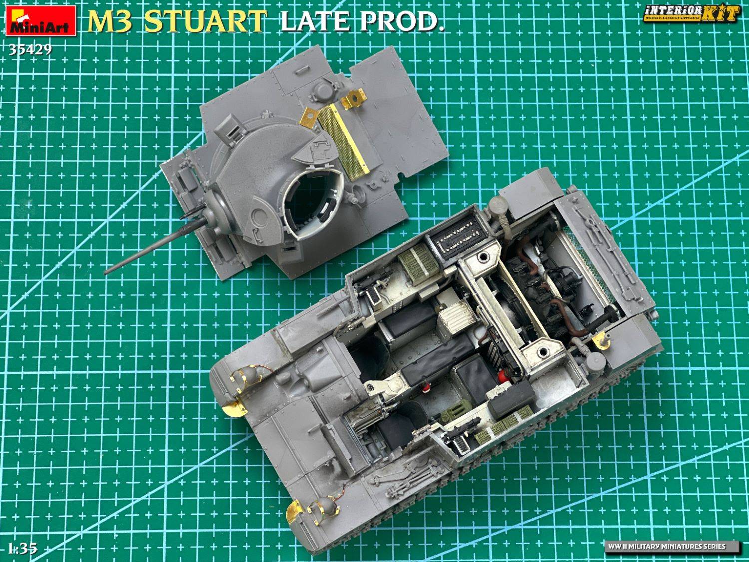 M3 STUART LATE PROD. INTERIOR KIT – Image 18