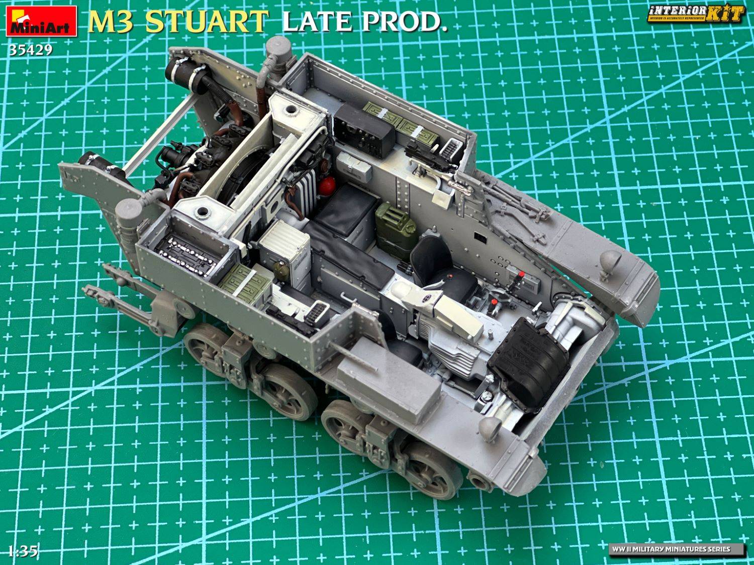 M3 STUART LATE PROD. INTERIOR KIT – Image 19