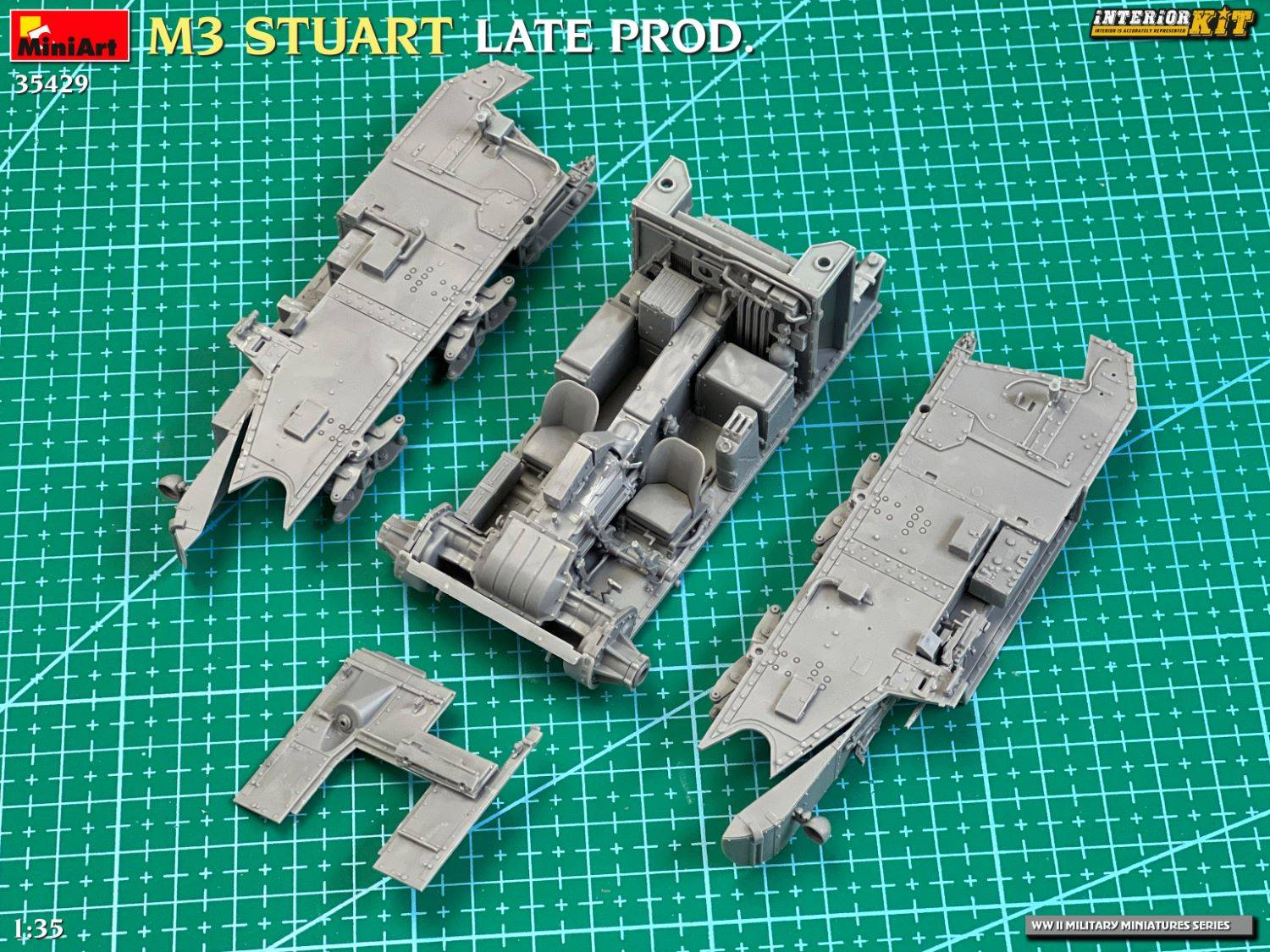 M3 STUART LATE PROD. INTERIOR KIT – Image 20