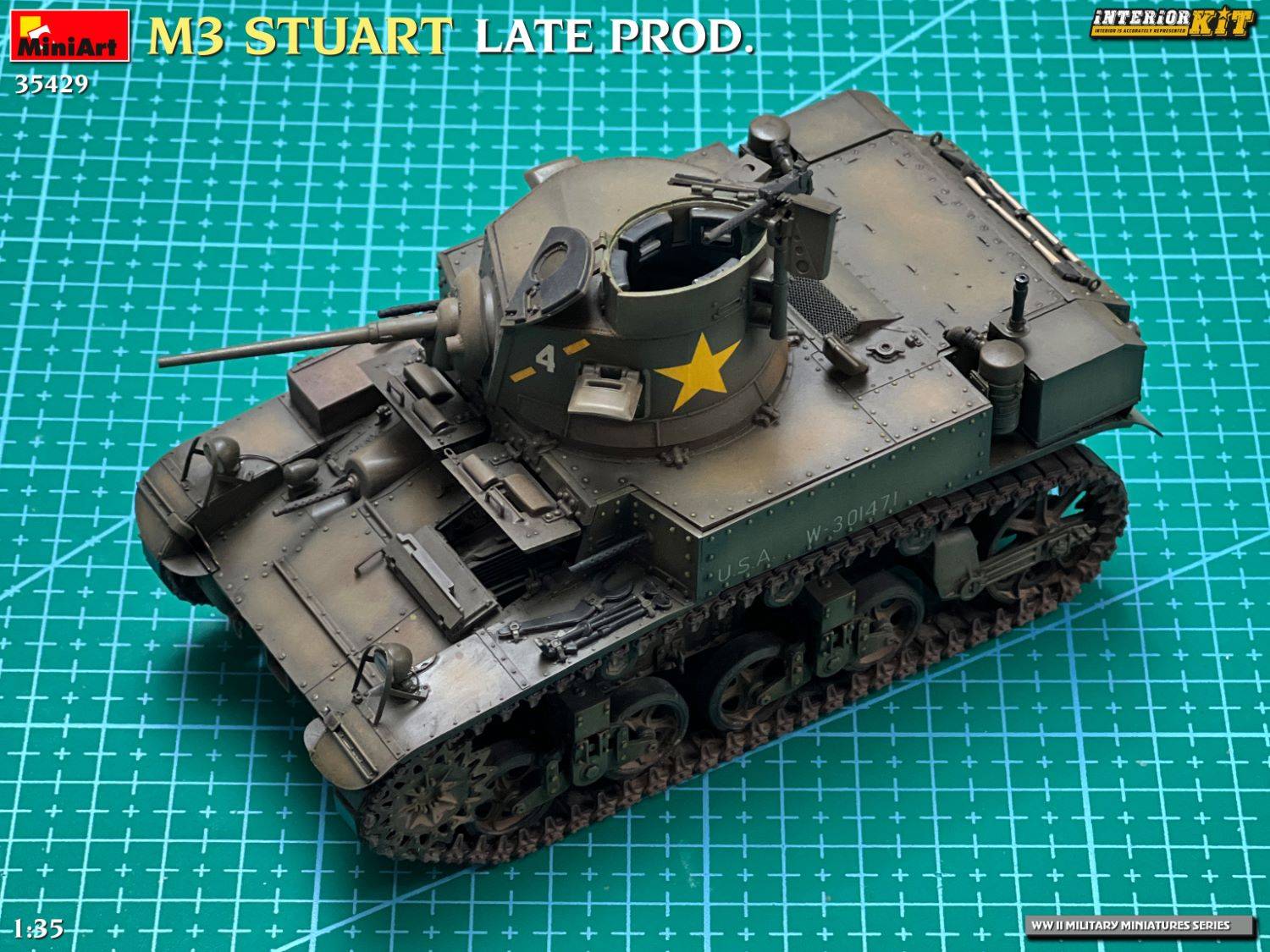 M3 STUART LATE PROD. INTERIOR KIT – Image 21