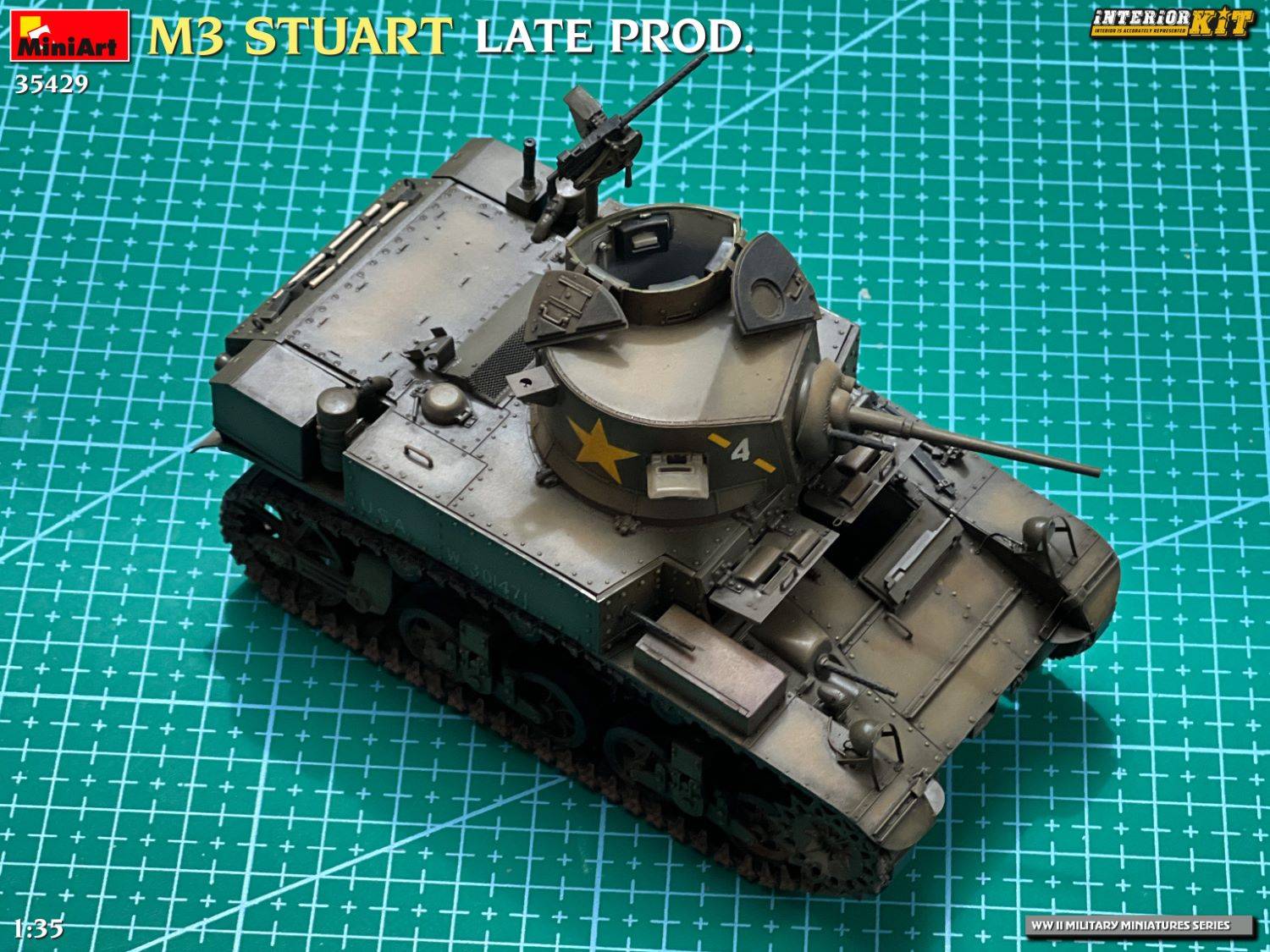 M3 STUART LATE PROD. INTERIOR KIT – Image 22