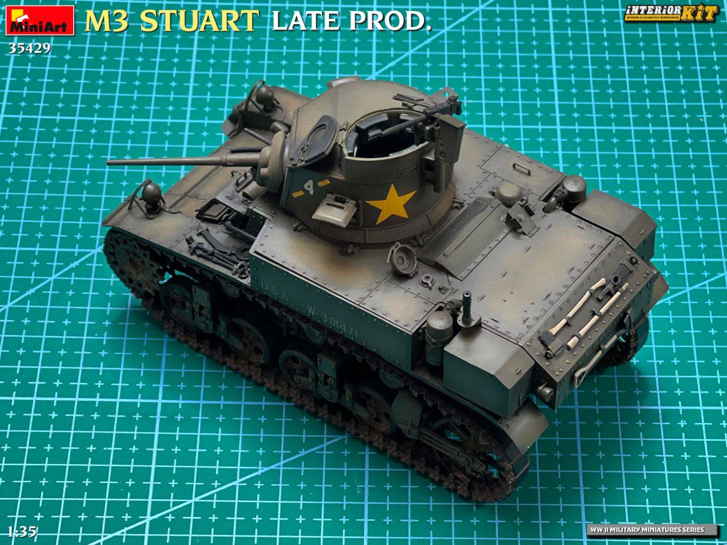 M3 STUART LATE PROD. INTERIOR KIT – Image 23