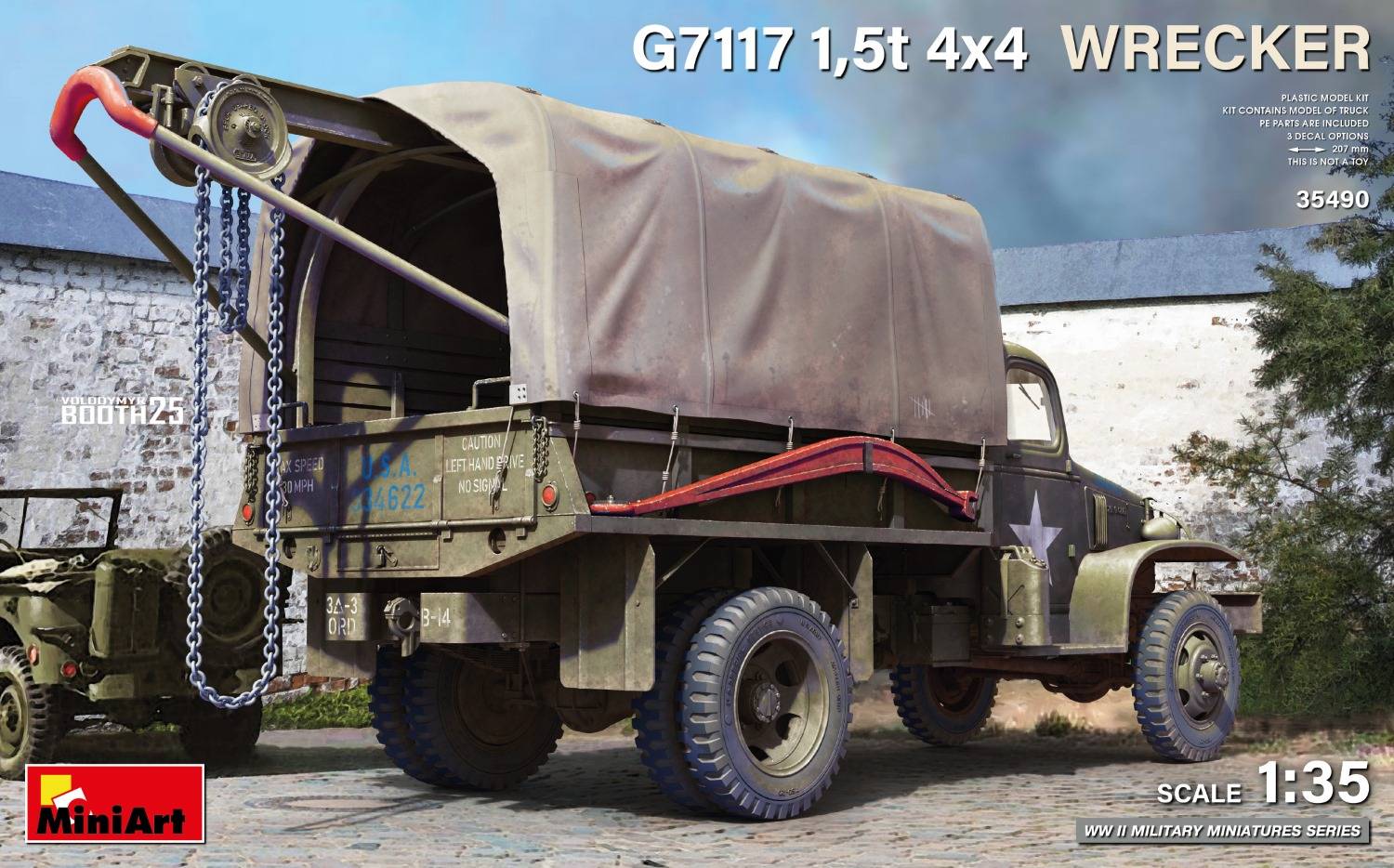 G7117 1,5T 4×4 WRECKER