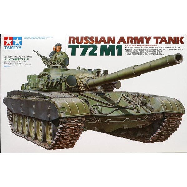 Russian Army Tank T72M1