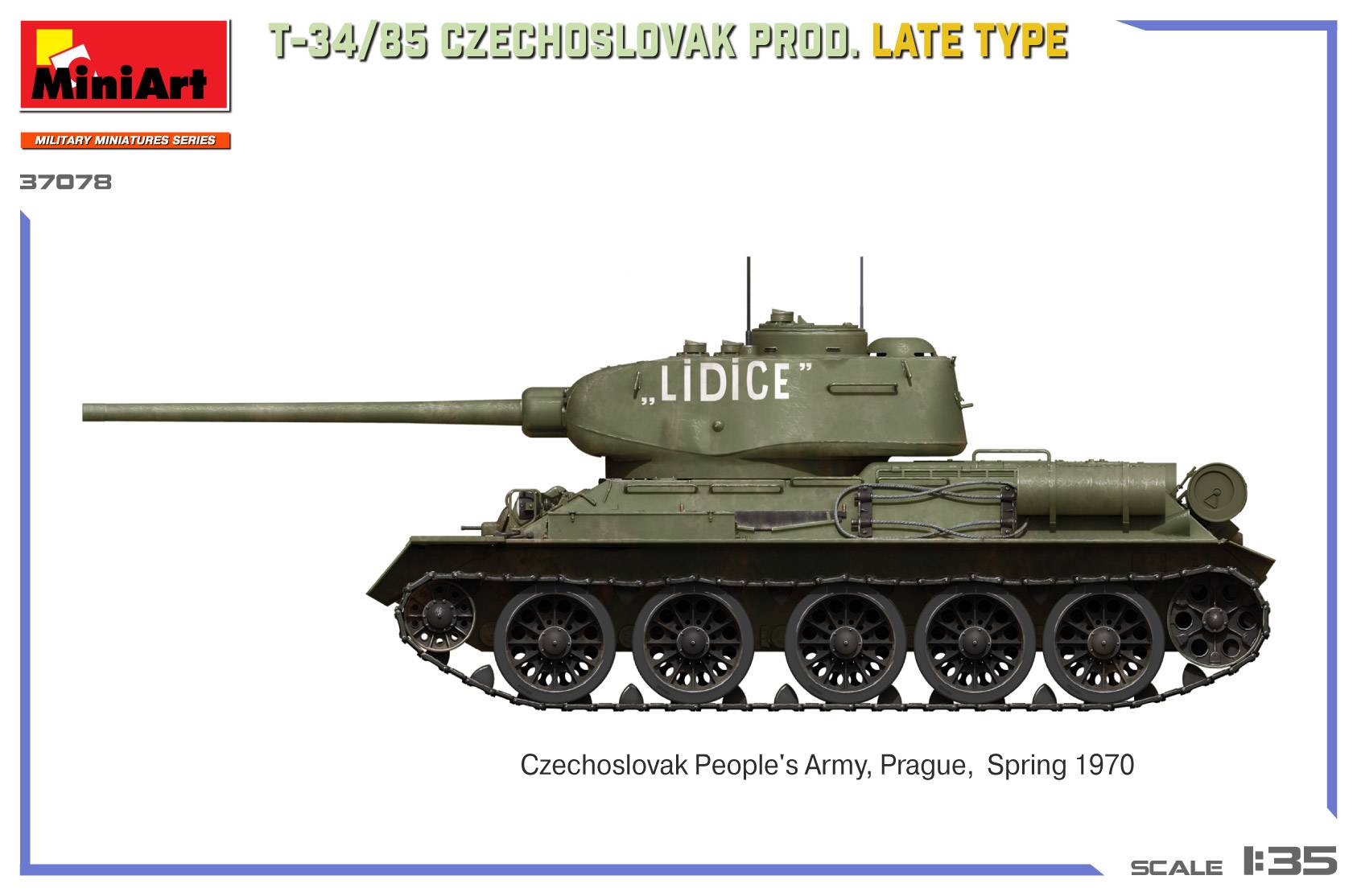 T-34-85 Czechoslovak Prod. Late Type – Image 3