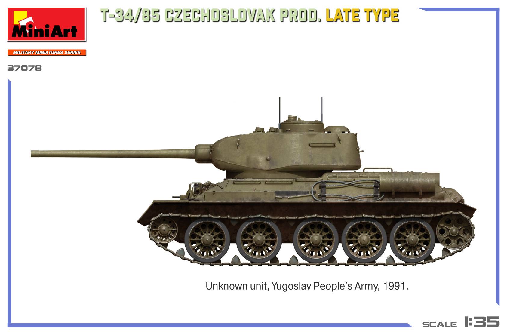 T-34-85 Czechoslovak Prod. Late Type – Image 4