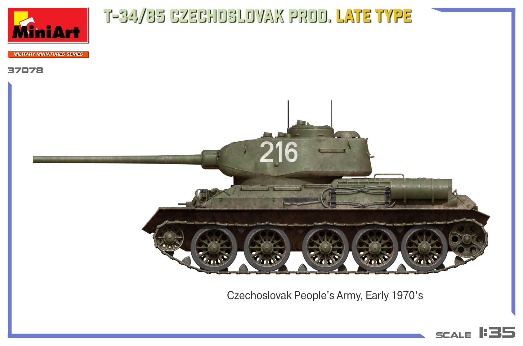 T-34-85 Czechoslovak Prod. Late Type – Image 5