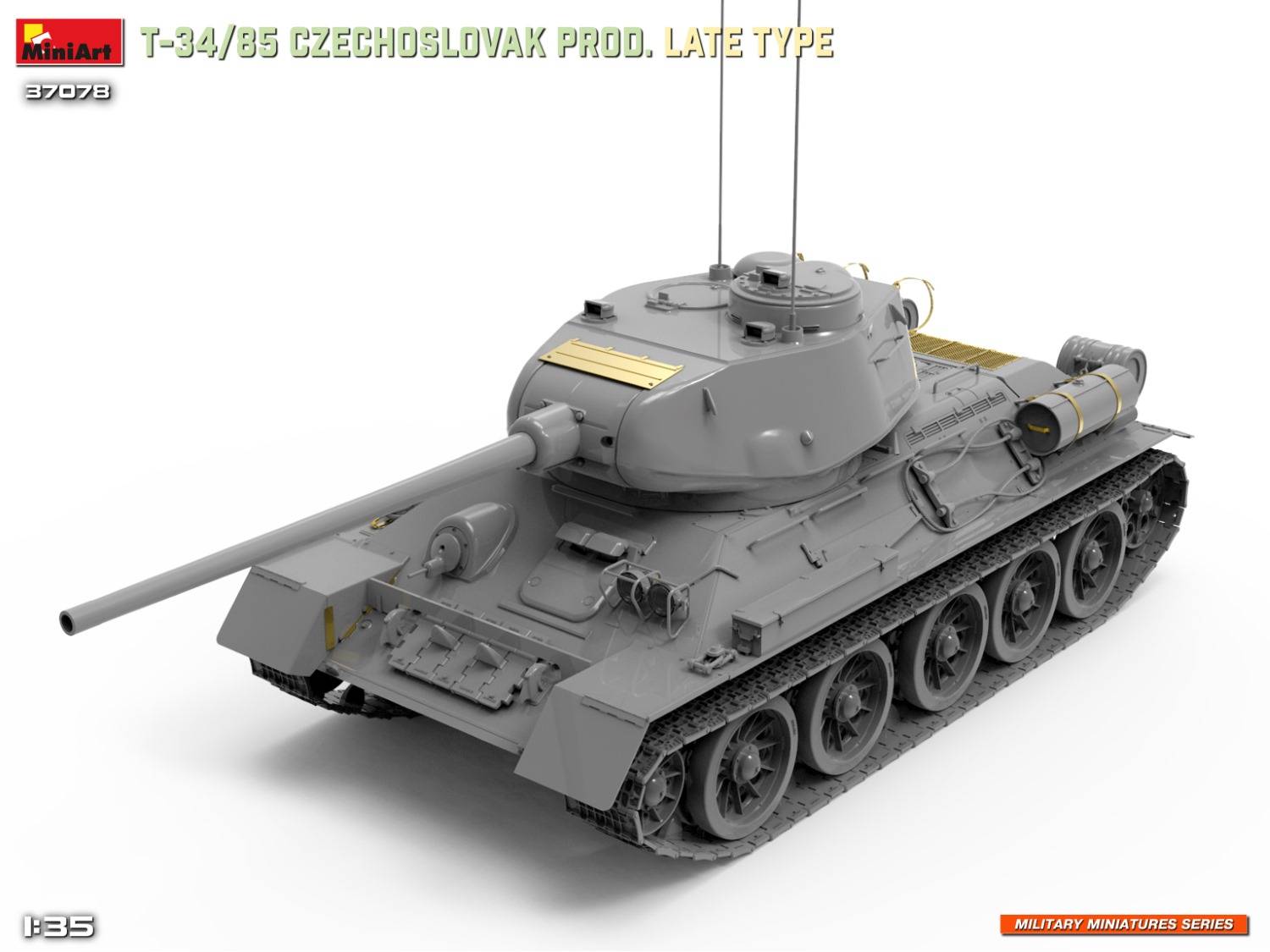 T-34-85 Czechoslovak Prod. Late Type – Image 9