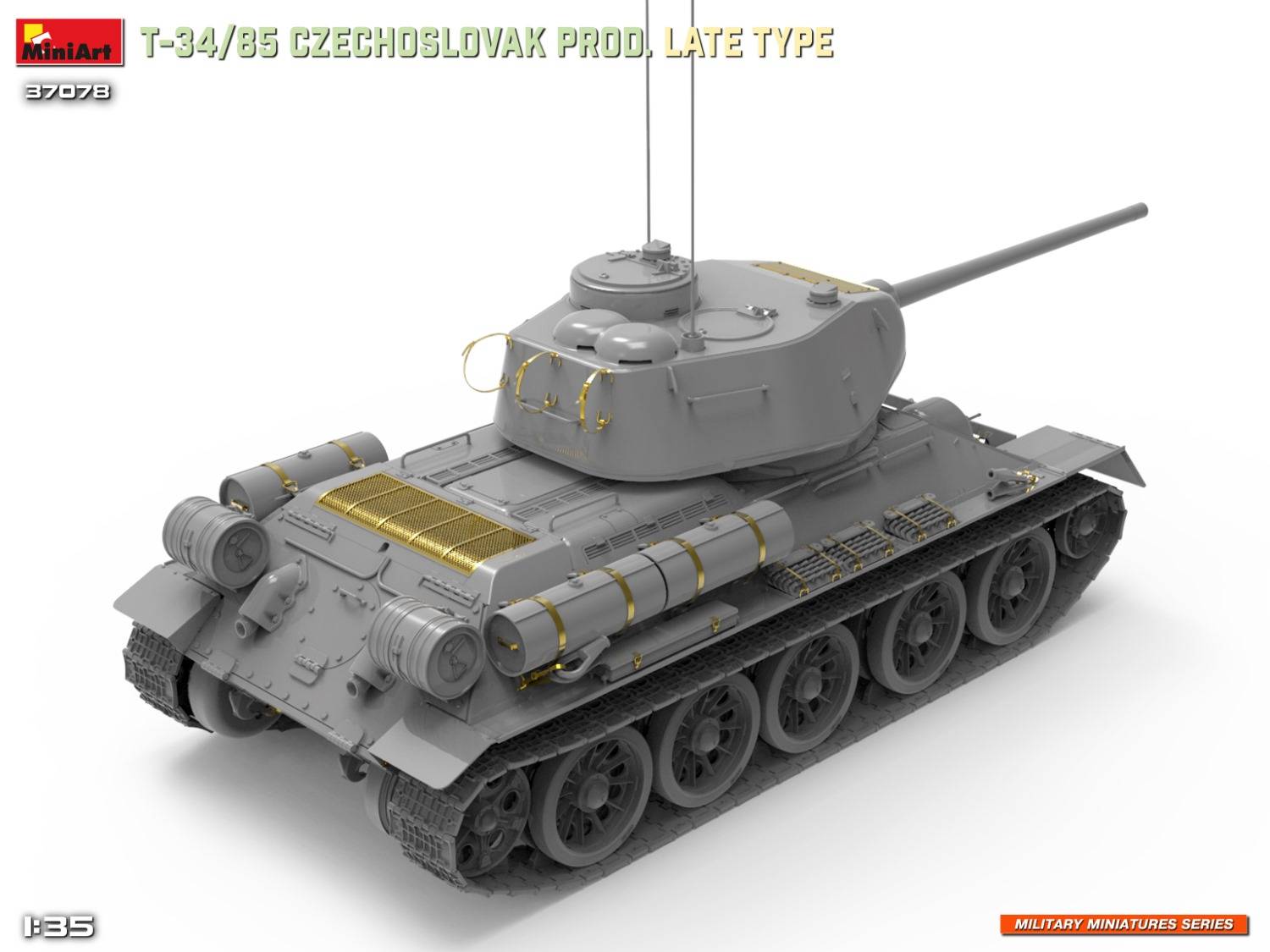 T-34-85 Czechoslovak Prod. Late Type – Image 12