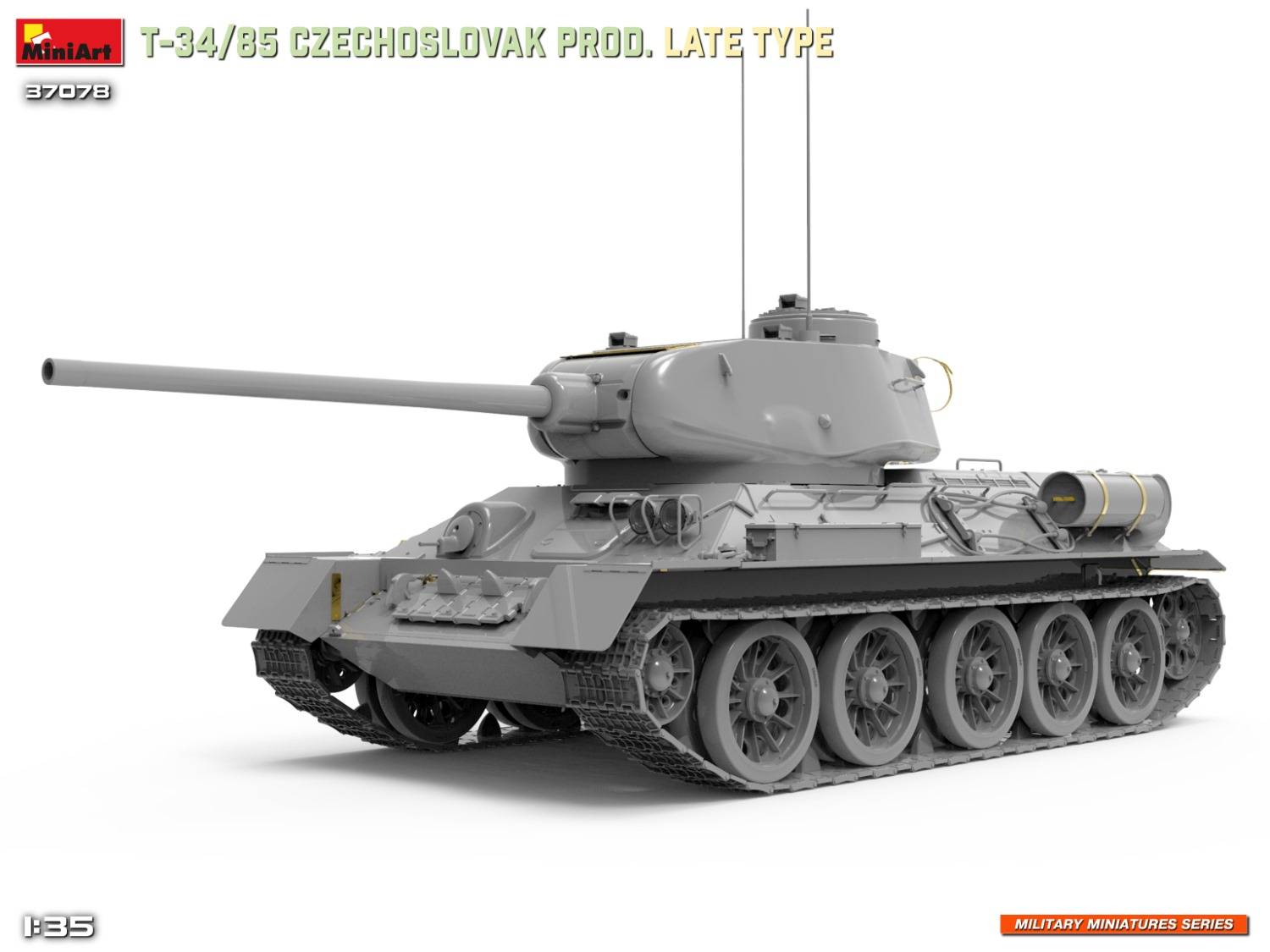 T-34-85 Czechoslovak Prod. Late Type – Image 13