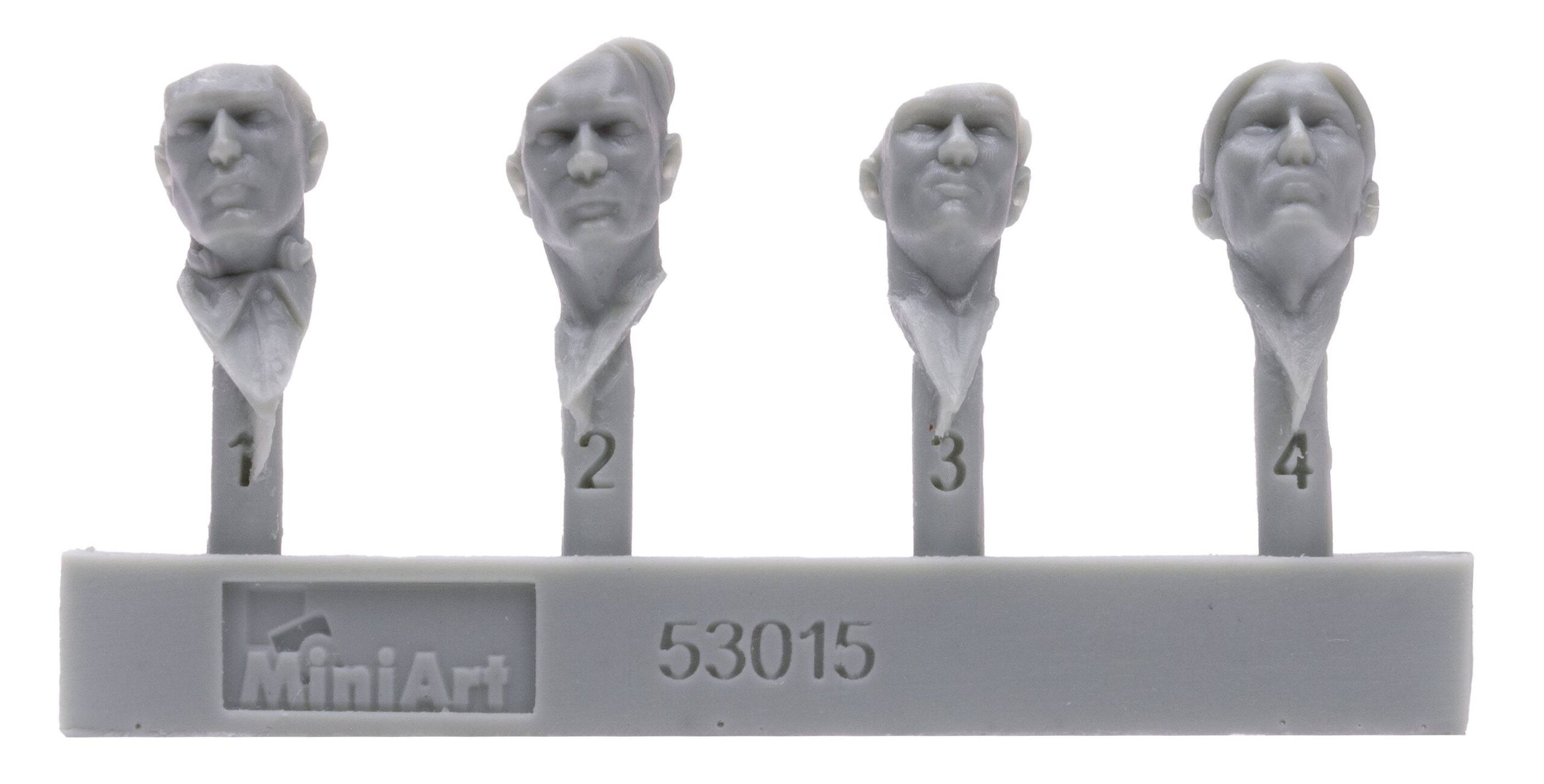 PANZER CREW FRANCE 1944 RESIN HEADS – Image 2