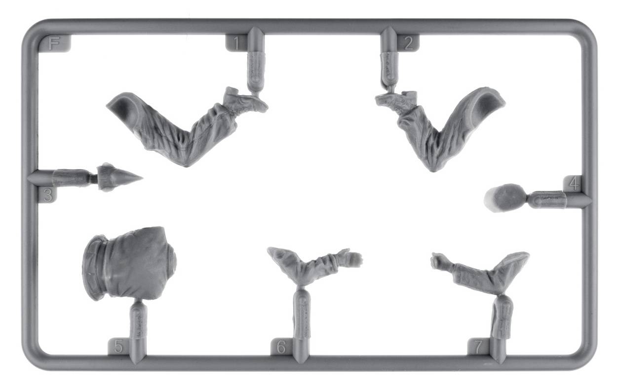 PANZER CREW FRANCE 1944 RESIN HEADS – Image 3
