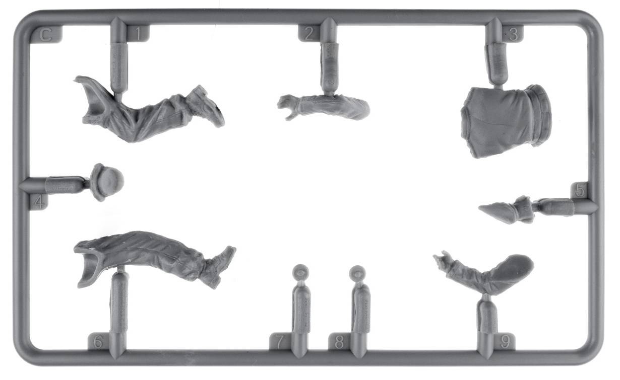 PANZER CREW FRANCE 1944 RESIN HEADS – Image 6