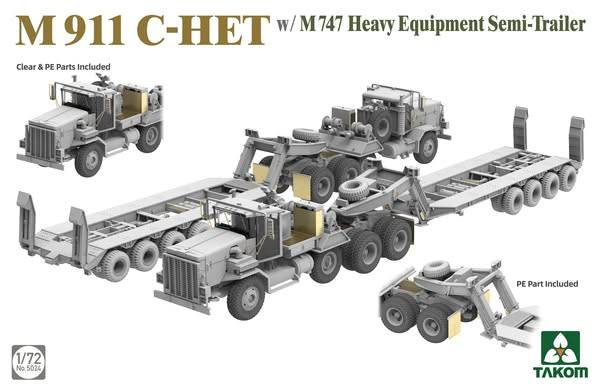 M911 C-HET w/ M747 Heavy Equipment Semi-Trailer – Image 3