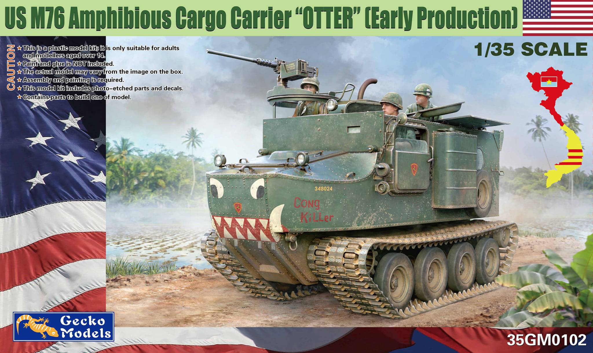 US M76 Amphibious Cargo Carrier "Otter" (Early Production)