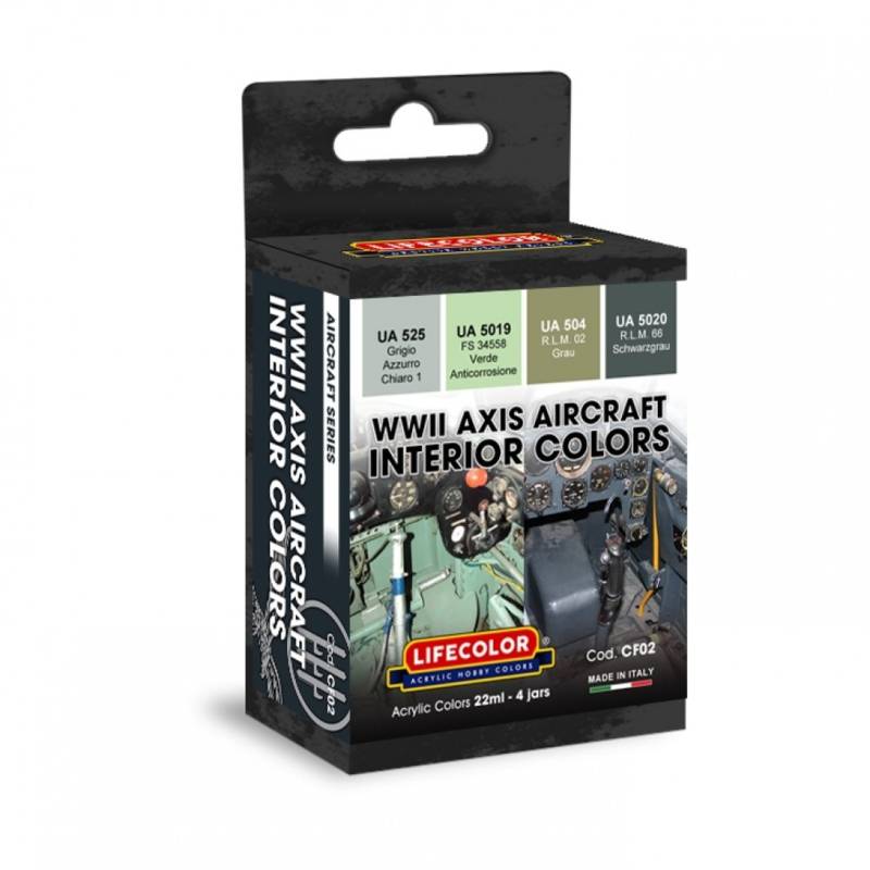 WWII Axis Aircraft interior colors