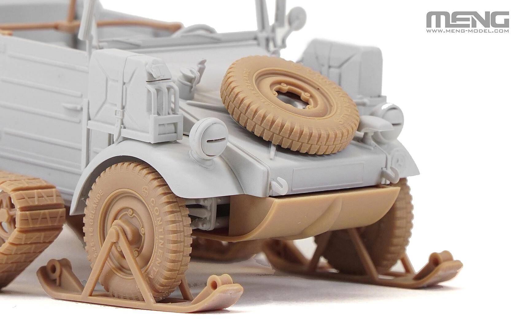 German Pkw.K1 Kübelwagen Type 155 Half-Track – Image 3