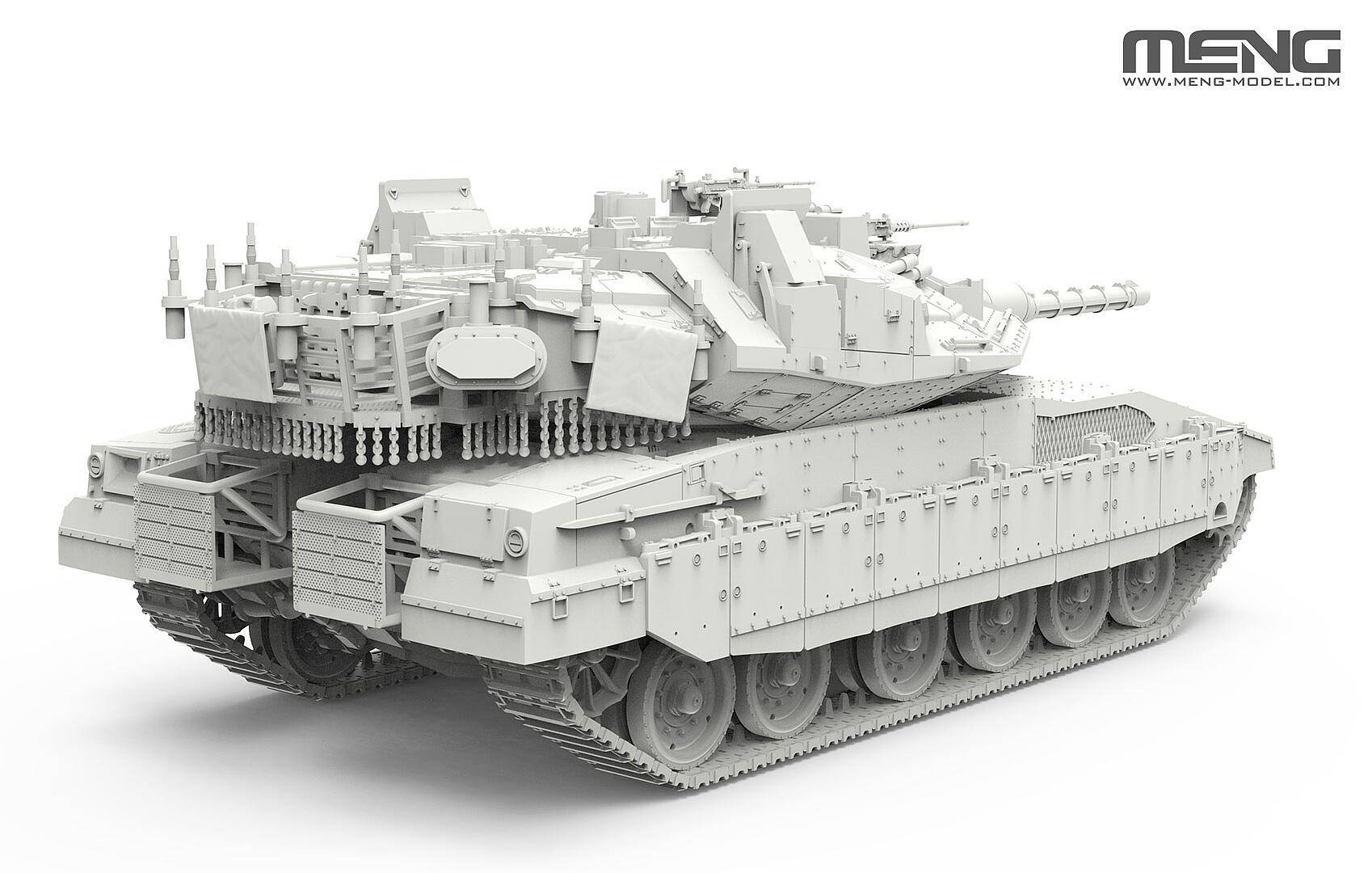 Israeli Main Battle Tank Merkava Mk.4M w/ Trophy Active Protection System – Image 3